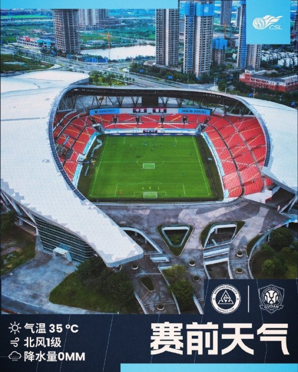 今日肇庆主场作战  气温35℃,天气较为炎热,请球迷朋友们注意防暑降温 今日肇庆主场作战  气温35℃,天气较为炎热,请球迷朋友们注意防暑降温